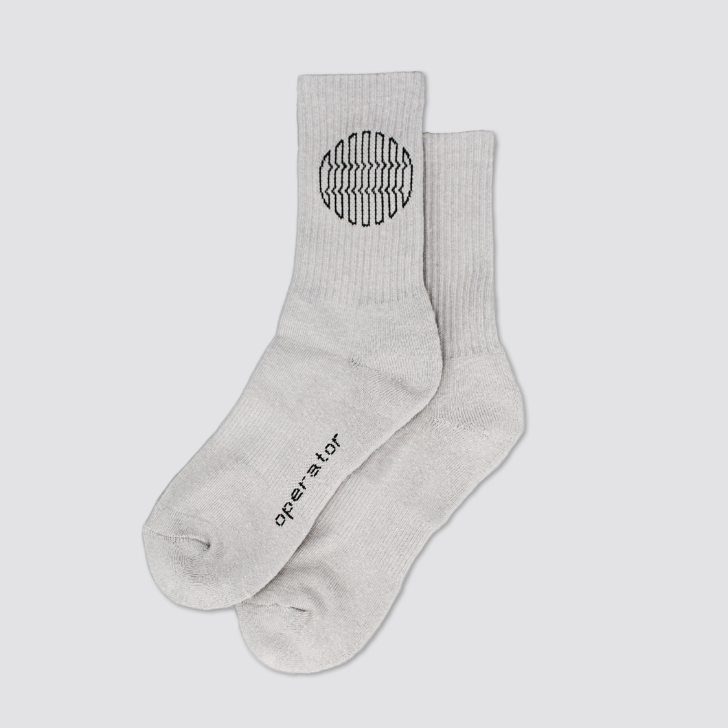 Operator sports socks grey