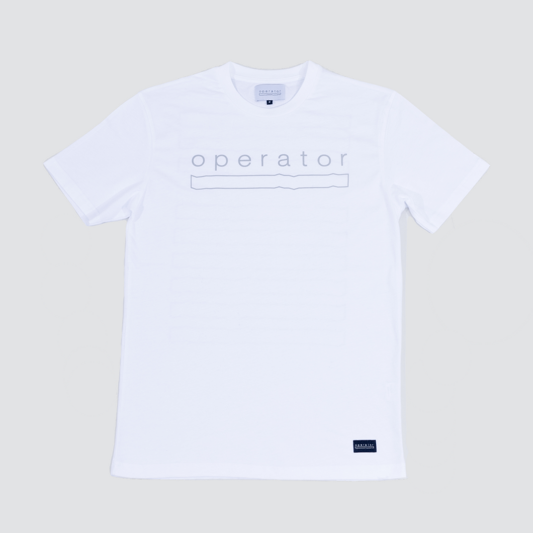 Operator white logo t-shirt