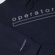 Load image into Gallery viewer, Operator navy hoodie
